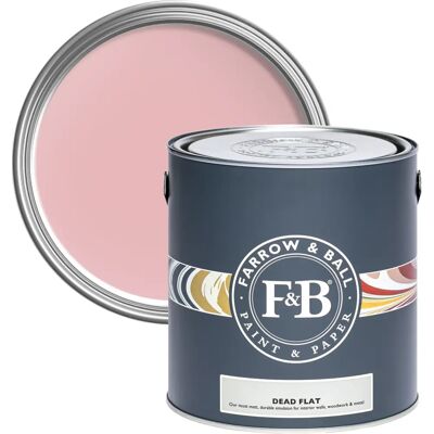 Farrow & Ball Dead Flat - Nancy's Blushes 2.5L - Paint Farrow & Ball Dead Flat - Nancy's Blushes 2.5L - Paint