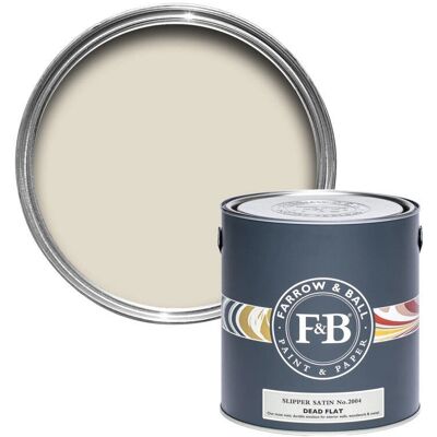 Farrow & Ball Dead flat Slipper Satin No.2004 - 2,5L Farrow & Ball Dead flat Slipper Satin No.2004 - 2,5L