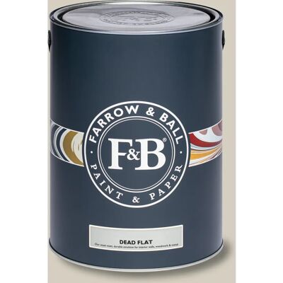 Farrow & Ball Dead Flat Shaded White No.201 - 2,5L Farrow & Ball Dead Flat Shaded White No.201 - 2,5L