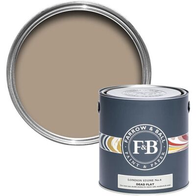Farrow & Ball Dead Flat London Stone No.6 - Paint Farrow & Ball Dead Flat London Stone No.6 - Paint