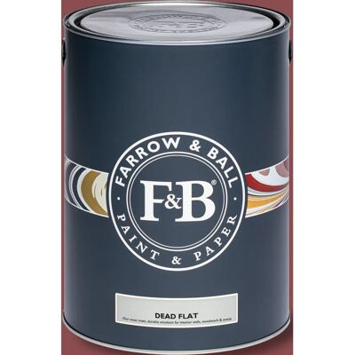 Farrow & Ball Dead Flat Eating Room Red No.43 - Paint Farrow & Ball Dead Flat Eating Room Red No.43 - Paint