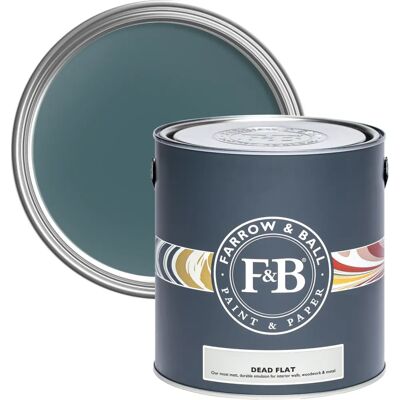 Farrow & Ball Dead Flat Archivton - 2,5l - Coppice Blue G9 - Paint Farrow & Ball Dead Flat Archivton - 2,5l - Coppice Blue G9 - Paint
