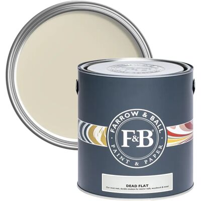 Farrow & Ball Dead Flat - 2,5L - Off-White - Paint Farrow & Ball Dead Flat - 2,5L - Off-White - Paint