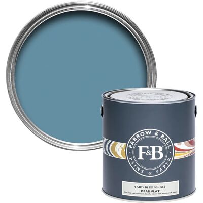 Farrow & Ball Dead Flat Yard Blue G12 - Paint Farrow & Ball Dead Flat Yard Blue G12 - Paint