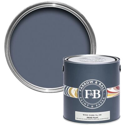 Farrow & Ball Dead Flat Wine Dark No. 308 - 2.5L Farrow & Ball Dead Flat Wine Dark No. 308 - 2.5L