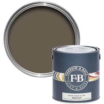 Farrow & Ball Dead Flat Archivton - 5l - Salon Drab - Paint Farrow & Ball Dead Flat Archivton - 5l - Salon Drab - Paint