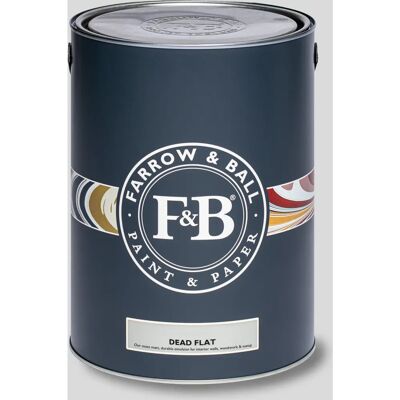 Farrow & Ball Dead Flat Blackened No.2011 - 5L Farrow & Ball Dead Flat Blackened No.2011 - 5L