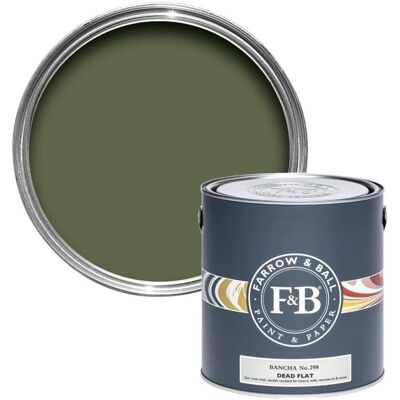 Farrow & Ball Dead Flat Bancha No.298 - 5L Farrow & Ball Dead Flat Bancha No.298 - 5L