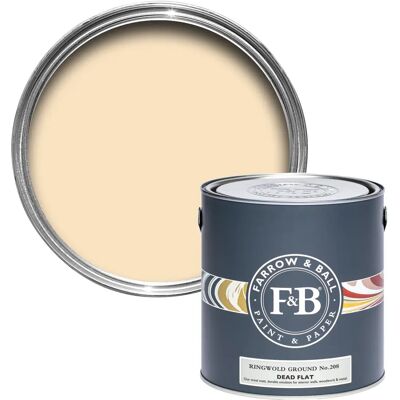 Farrow & Ball Dead Flat Ringwold Ground No. 208 - 5L Farrow & Ball Dead Flat Ringwold Ground No. 208 - 5L