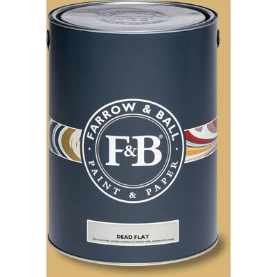 Farrow & Ball Dead Flat Sudbury Yellow No.51 - 5L Farrow & Ball Dead Flat Sudbury Yellow No.51 - 5L