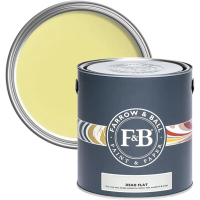 Farrow & Ball Dead Flat Butterweed 5L - Paint Farrow & Ball Dead Flat Butterweed 5L - Paint