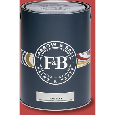 Farrow & Ball Dead Flat - Romesco - Matte Wall Paint 5L Farrow & Ball Dead Flat - Romesco - Matte Wall Paint 5L