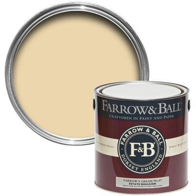 Farrow & Ball No.67 Cream - Interior Paint Farrow & Ball No.67 Cream - Interior Paint