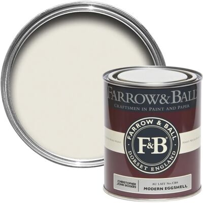 Farrow & Ball Au Lait CB9 - Eggshell Paint - Interior Finish Farrow & Ball Au Lait CB9 - Eggshell Paint - Interior Finish