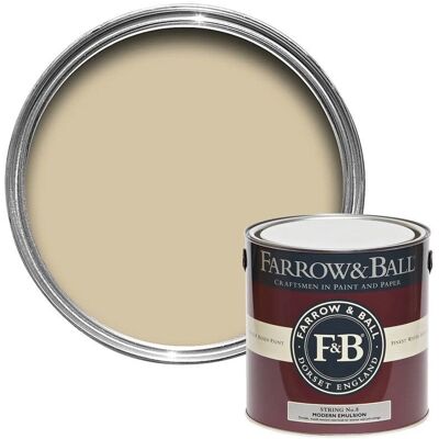 Farrow & Ball Moderne Mattfarbe String No.8 - 2,5L Farrow & Ball Moderne Mattfarbe String No.8 - 2,5L