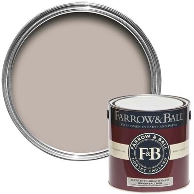Farrow & Ball Elephant's Breath 5L - Modern Emulsion Farrow & Ball Elephant's Breath 5L - Modern Emulsion