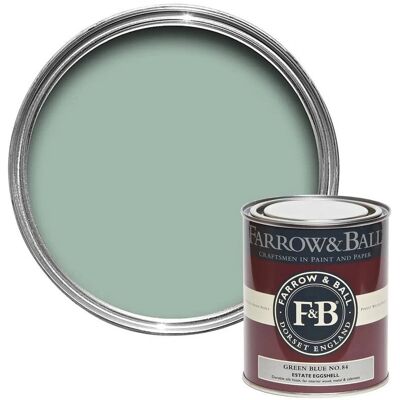 Farrow & Ball Green Blue No.84 5L Eierschalenfarbe - Innen/Außen Farrow & Ball Green Blue No.84 5L Eierschalenfarbe - Innen/Außen