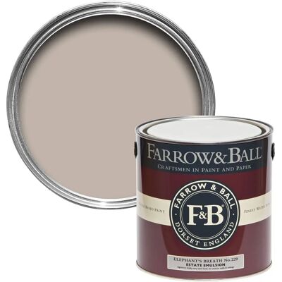 Farrow & Ball Estate Souffle d'Éléphant No.229 - Peinture Mat - Publicité Farrow & Ball Estate Souffle d'Éléphant No.229 - Peinture Mat - Publicité