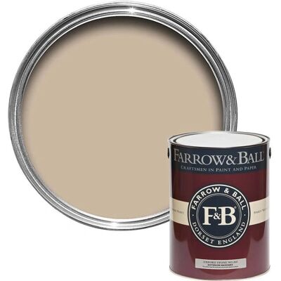 Farrow & Ball Oxford Stone No.264 Exterior Masonry Paint - 5L Farrow & Ball Oxford Stone No.264 Exterior Masonry Paint - 5L