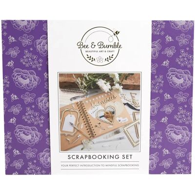 Bee and Bumble Kraft Scrapbooking Intro Set - Scrapbooking set Bee and Bumble Kraft Scrapbooking Intro Set - Scrapbooking set