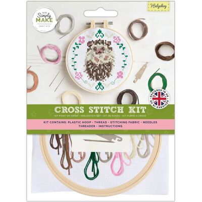 Kit de Broderie Hérisson Simply Make - Fournitures de loisirs créatifs - Publicité Kit de Broderie Hérisson Simply Make - Fournitures de loisirs créatifs - Publicité