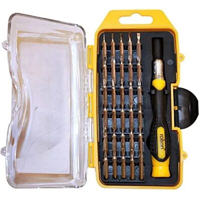 Rolson 28290 Precision Screwdriver Set - 31 Pieces Rolson 28290 Precision Screwdriver Set - 31 Pieces