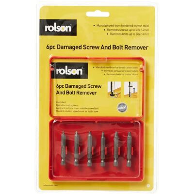 Rolson 28997 Rimuovi viti danneggiate - Utensili Rolson 28997 Rimuovi viti danneggiate - Utensili