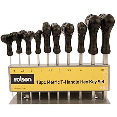 Rolson 40320 10pc Hex Key Set - Hex Key Set Rolson 40320 10pc Hex Key Set - Hex Key Set