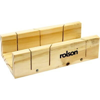 Rolson Boîte à Onglets en Bois 230mm - Boîte à Onglets - Publicité Rolson Boîte à Onglets en Bois 230mm - Boîte à Onglets - Publicité
