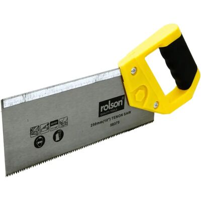 Seghetto a tenone con punto duro 250mm Rolson - Utensile manual Seghetto a tenone con punto duro 250mm Rolson - Utensile manual
