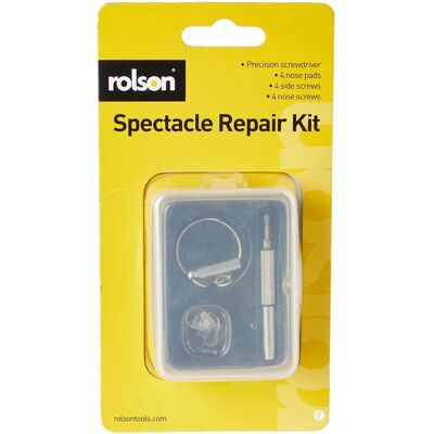 Kit de réparation Rolson - Outils pour lunettes - Kit pour lunettes - Publicité Kit de réparation Rolson - Outils pour lunettes - Kit pour lunettes - Publicité