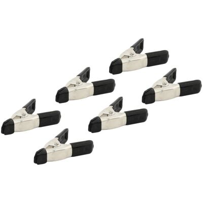 Rolson - Spring Clamp Set - 50mm - 6-Piece - Clamp Set Rolson - Spring Clamp Set - 50mm - 6-Piece - Clamp Set