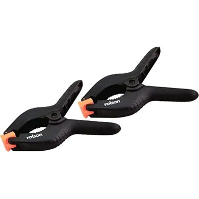 Rolson 60358 Spring Clamp Set - 68mm Capacity Rolson 60358 Spring Clamp Set - 68mm Capacity