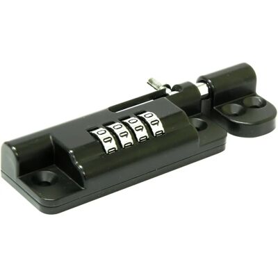 Rolson 66493 Czarny zamek na 4 cyfry z cyny - Zamek drzwiowy Rolson 66493 Czarny zamek na 4 cyfry z cyny - Zamek drzwiowy