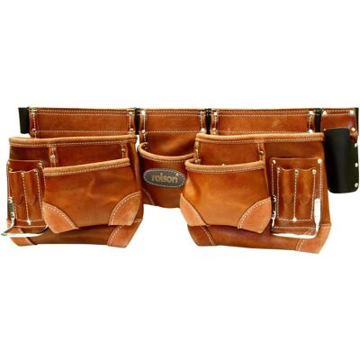 Rolson Brown Professional Double Tool Pouch - Tool Pouch Rolson Brown Professional Double Tool Pouch - Tool Pouch