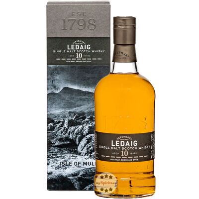 Ledaig 10 Jaar Eiland Single Malt Scotch Whisky - Whisky Schots Ledaig 10 Jaar Eiland Single Malt Scotch Whisky - Whisky Schots