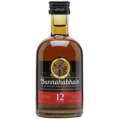 Bunnahabhain 12 Jahre Islay Single Malt Scotch Whisky - Unpeated - 46,3% - 5cl Bunnahabhain 12 Jahre Islay Single Malt Scotch Whisky - Unpeated - 46,3% - 5cl