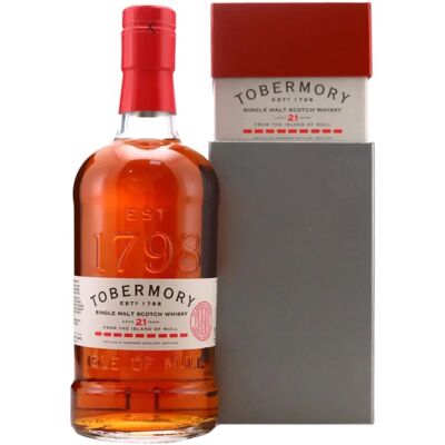 Tobermory 21 Jahre Old Single Malt Oloroso Cask Finish - Whisky Tobermory 21 Jahre Old Single Malt Oloroso Cask Finish - Whisky