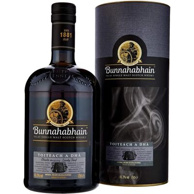 Bunnahabhain Toiteach A Dhà 0,7l 46,3% - Publicité Bunnahabhain Toiteach A Dhà 0,7l 46,3% - Publicité