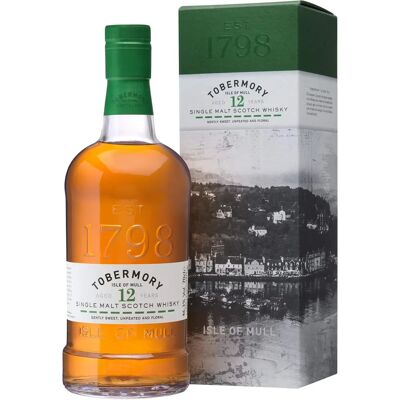 Tobermory Single Malt Scotch Whisky 12 Jahre 0,7l 43% Tobermory Single Malt Scotch Whisky 12 Jahre 0,7l 43%