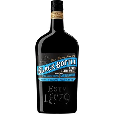 Black Bottle Smoke & Dagger - Torfiger Scotch Whisky Black Bottle Smoke & Dagger - Torfiger Scotch Whisky