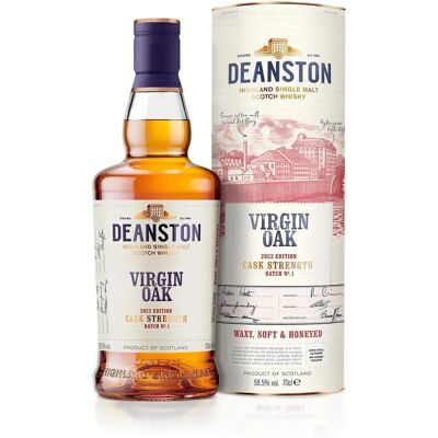 Deanston Virgin Oak Cask Strength Highland Single Malt Whisky 0,7l 58,5% Deanston Virgin Oak Cask Strength Highland Single Malt Whisky 0,7l 58,5%