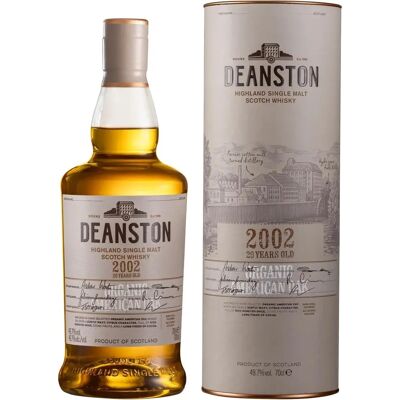 Deanston 20 Jaar Organic Amerikaanse Eik Highland Single Malt - Whisky Deanston 20 Jaar Organic Amerikaanse Eik Highland Single Malt - Whisky
