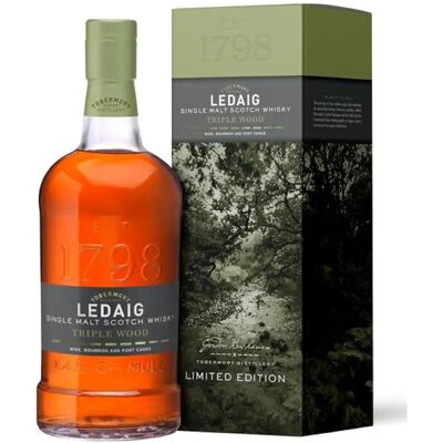 Ledaig Triple Wood Limited Edition Whisky - Scotch, 53,8% Vol. Ledaig Triple Wood Limited Edition Whisky - Scotch, 53,8% Vol.