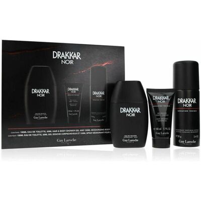 Guy Laroche Drakkar Noir Set (Edt 100ml + Gel Douche 50ml + Deodorant) Guy Laroche Drakkar Noir Set (Edt 100ml + Gel Douche 50ml + Deodorant)