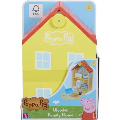 Peppa Pig Wooden Family Home - Durable, Colorful, Imaginative Play Peppa Pig Wooden Family Home - Durable, Colorful, Imaginative Play
