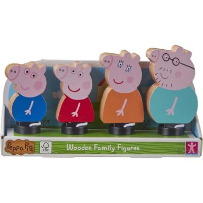 Boti - Peppa Pig Family - Madeira - 4 pc - Figure set Boti - Peppa Pig Family - Madeira - 4 pc - Figure set