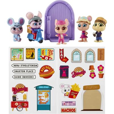 Millie & Friends Mouse in the House Pack de 5 Porte Bleue - Jouet - Publicité Millie & Friends Mouse in the House Pack de 5 Porte Bleue - Jouet - Publicité