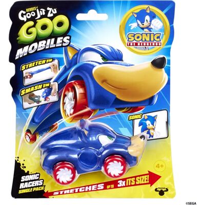 Goo Jit Zu Goo Mobiles Sonic Speed Star - Coche de juguete Goo Jit Zu Goo Mobiles Sonic Speed Star - Coche de juguete