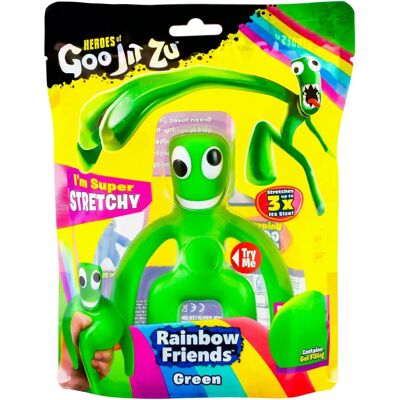 Goo Jit Zu Rainbow Friends Grønne Elastiske Leketøy - Actionfigur Goo Jit Zu Rainbow Friends Grønne Elastiske Leketøy - Actionfigur